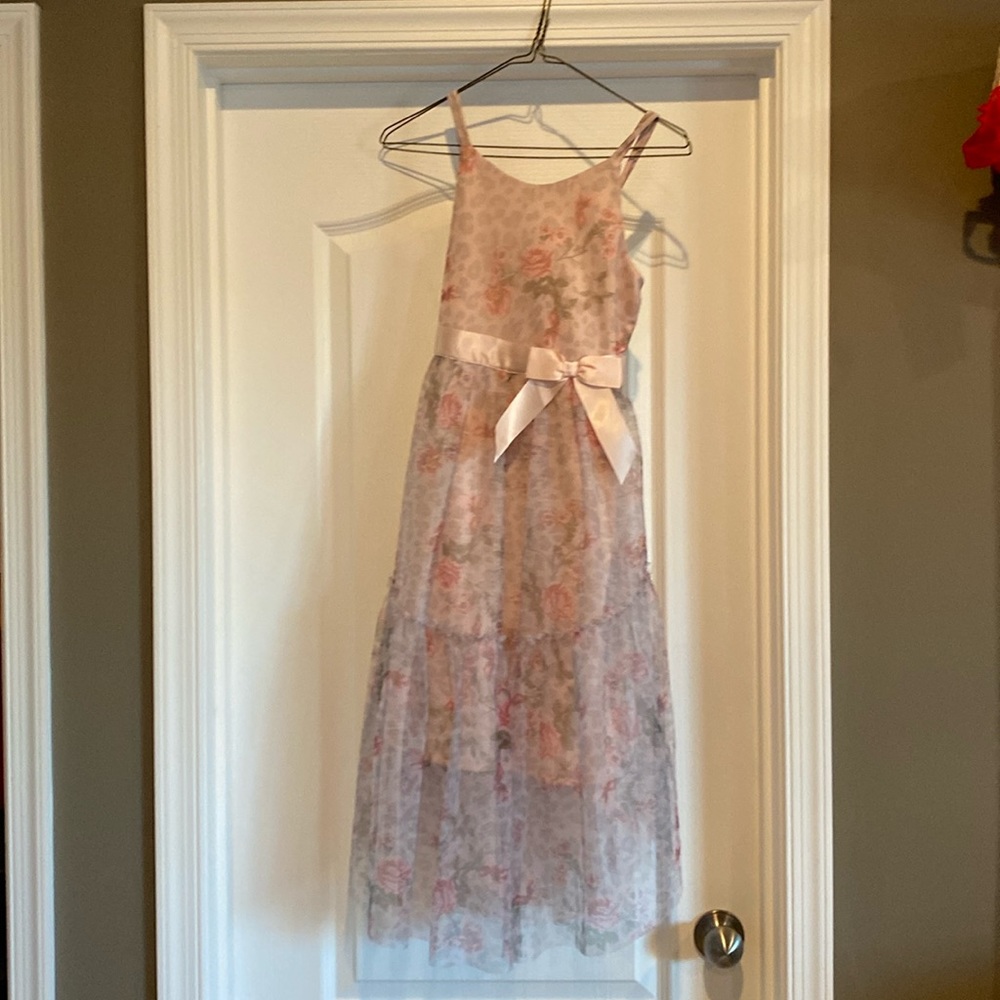 Pink formal dress